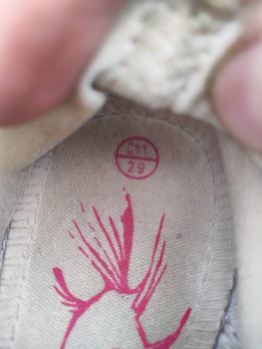 Аквашузы на девочку длина стельки 18,5 см