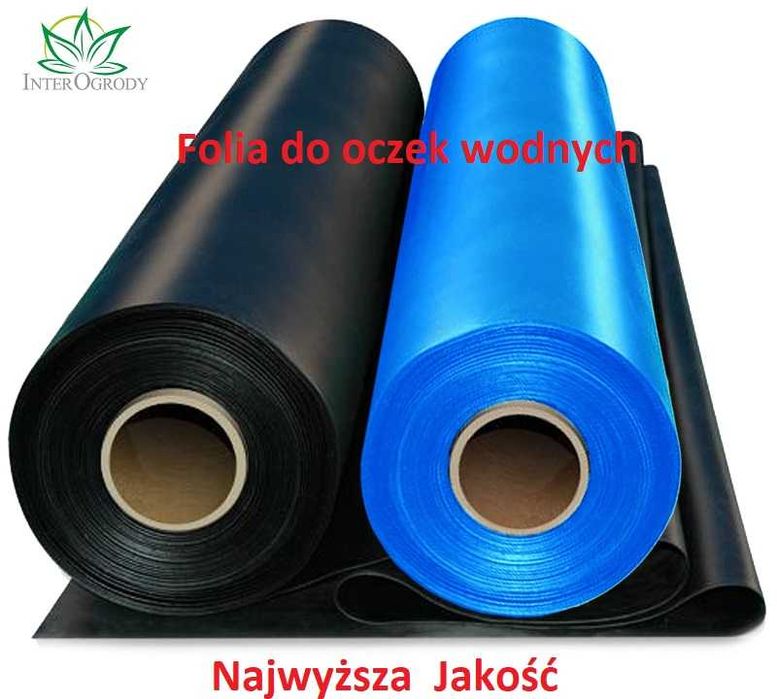 Folia do oczka wodnego oczek 6x7m. Niebiesko/Zielona