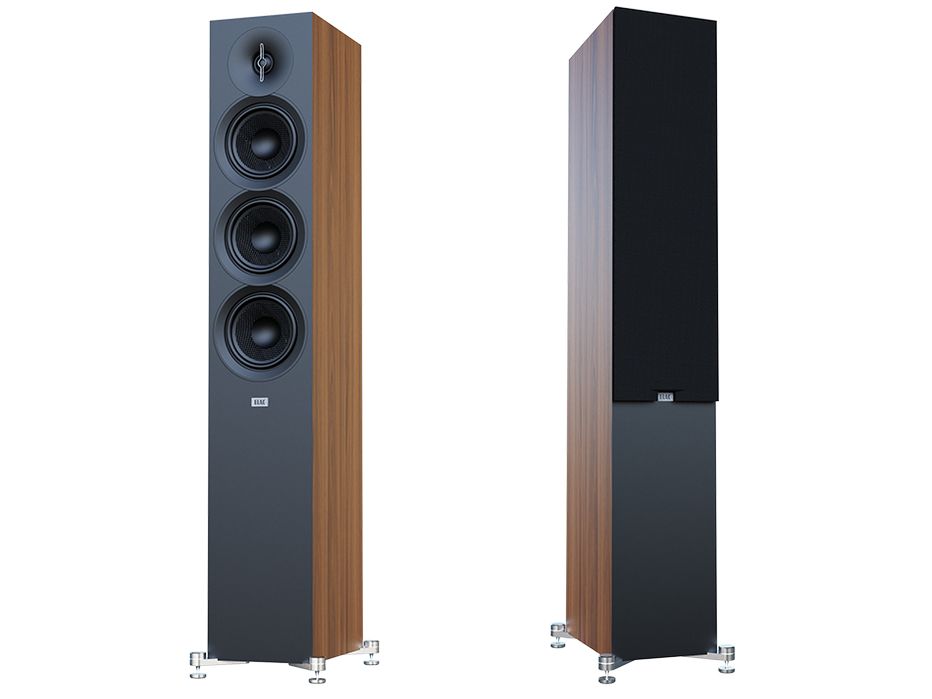 Elac Debut 3.0 F5.3 Walnut - Kolumna podłogowa -  1 szt
