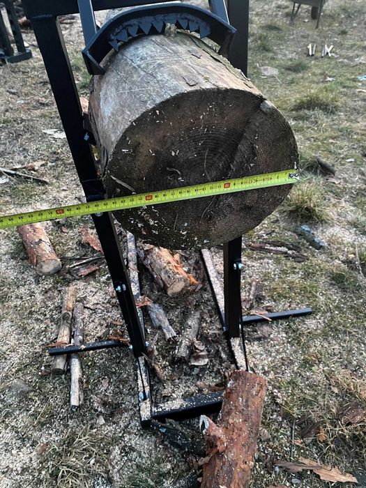 Stojak do cięcia drzewa kobyłki chwytak