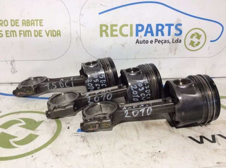 Pistons e bielas Renault 1.5 DCI