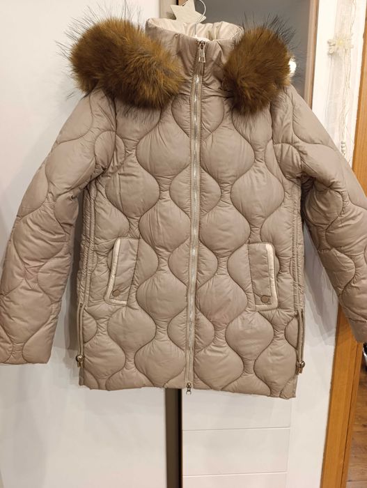Zimowa kurtka pikowana XS