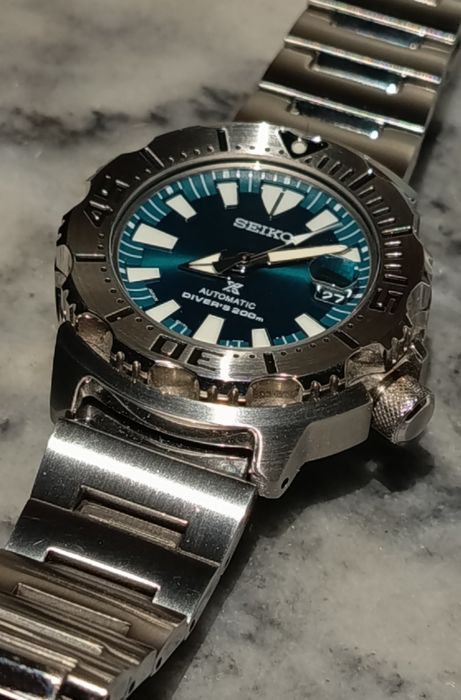 Seiko monster third generation green jade szsc005