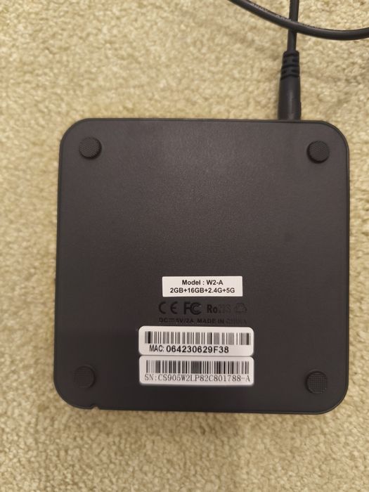 Modem Tanix w2-A 2gb+16gb+2.4G+5G