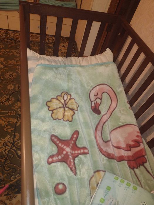 Дитяча колиска з шухлядою  та з матрасиком