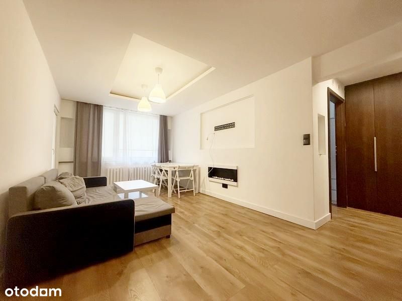 Okazja, 2 pokoje, balkon, z wyposażeniem - rej. Pó