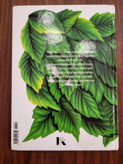 Livro Poemas da Mentira e da Verdade PNL 3 ano