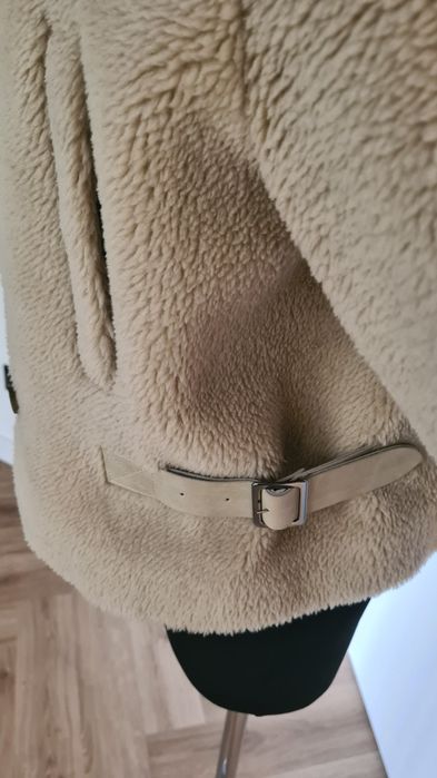 Futro miś teddy Max Mara baranek