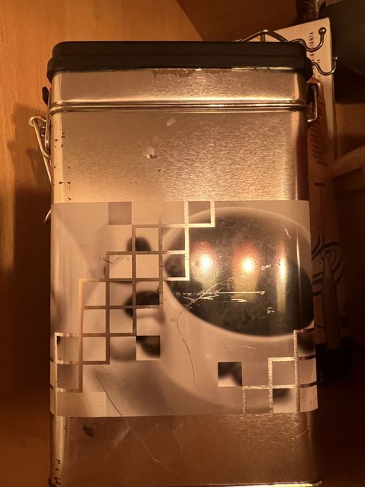 Lata para guardar café