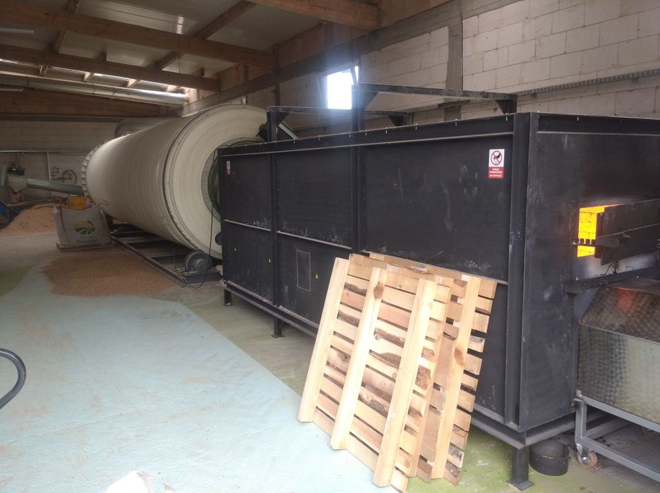 Suszarnia bębnowa trocin linia do suszenia