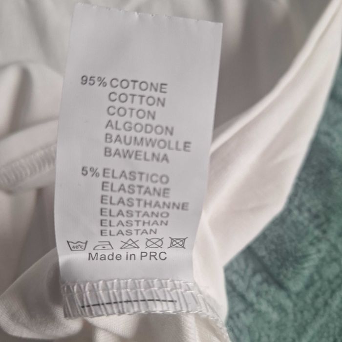 Bluzka krótki rękaw gipiura biała roz. 2XL/3XL