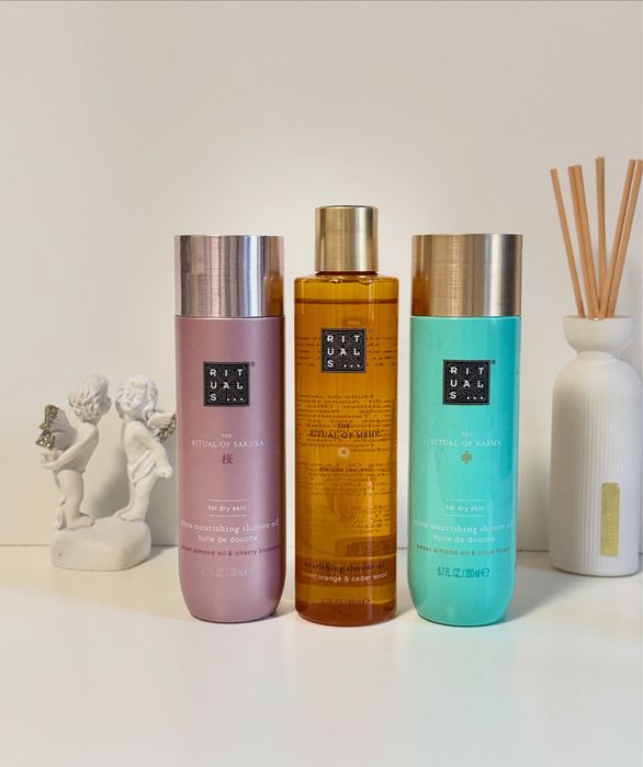 Пінки, олії для душу Rituals, усі колекції
