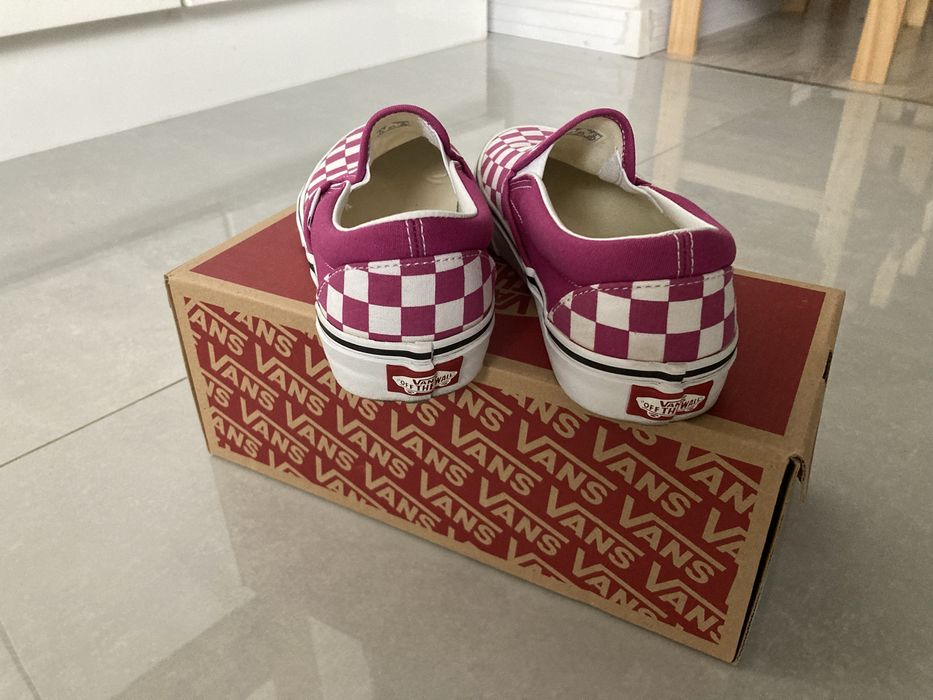 Buty Vans 37 checkerboard Classic Slip-O