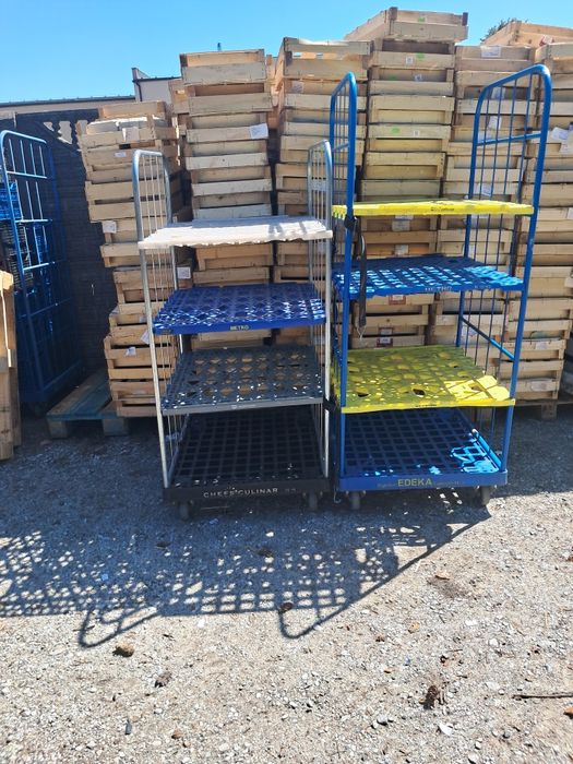 Wózek magazynowy i kurierski Rollkontener