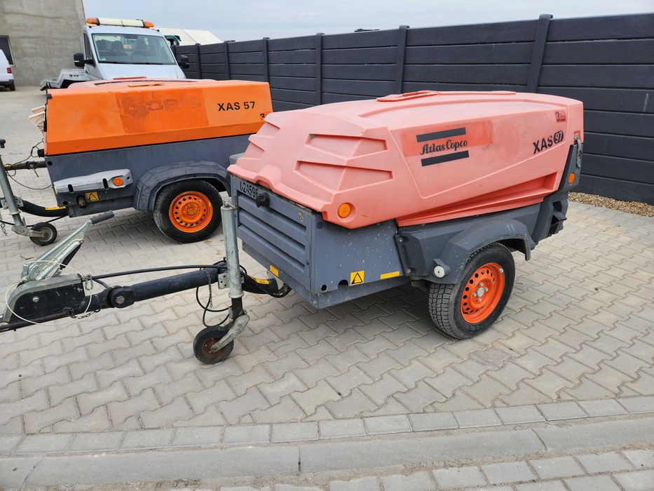 Kompresor mobilny Atlas Copco XAS 97 - 2011 r 7 Bar 5m3/min  -890 mth