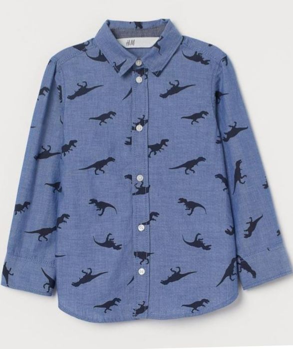 Сорочка з динозаврами 122 см 6/7 р