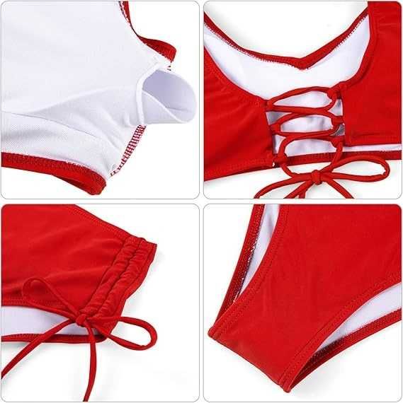 Nowy strój kąpielowy/dwuczęściowy/bikini/majtki/biustonosz R-S !3951!