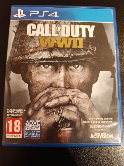 Gra Call of duty ww2 PS4 wersja pl dubbing