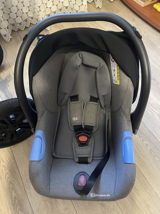 Продам коляску Kindekraft 3 в 1 Veo Grey в чудовому стані