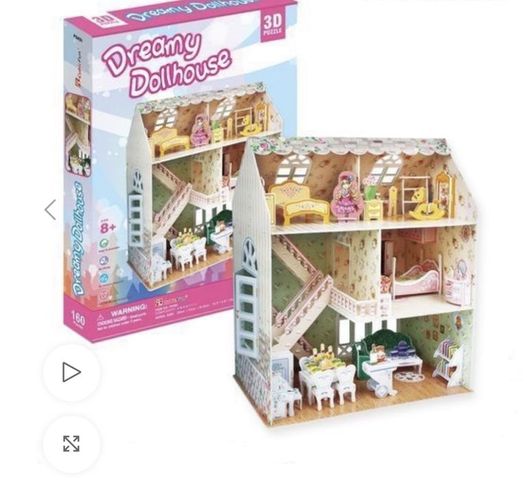 Пазлы 3DКукольный домик мечты