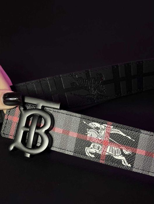 Ремінь Burberry | Ремень Барбери | Двохсторонній