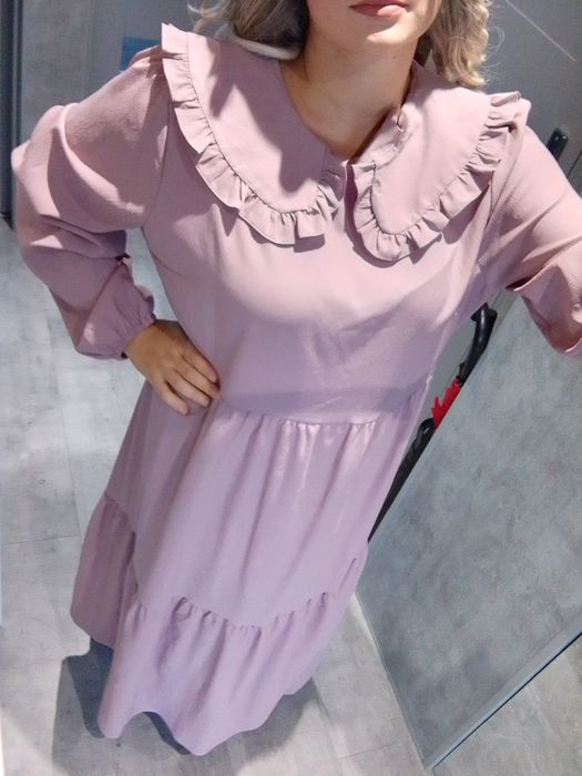 Długa sukienka rozmiar 46 XXXL Tavin