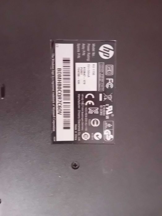 HP Keyboard in Good Condition64750645164418121