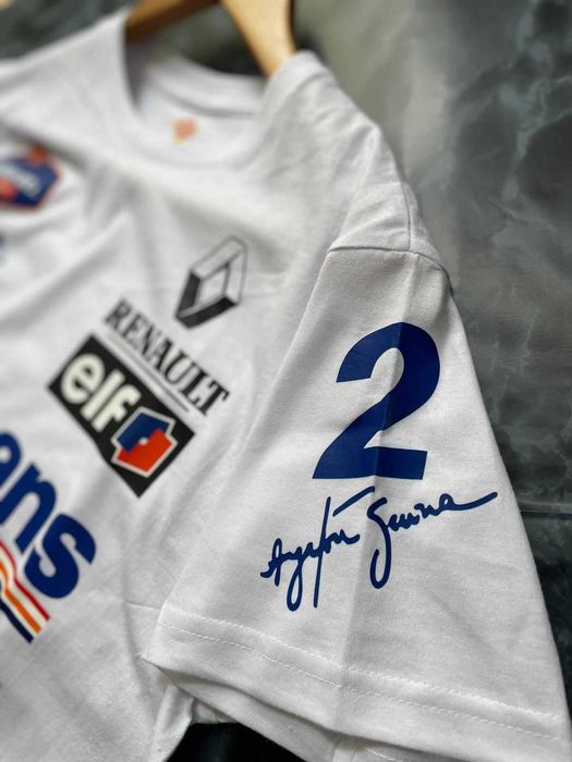 t-shirt ayrton senna rothmans