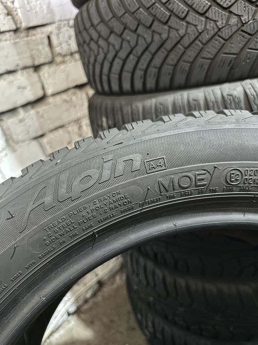 225/50 R17 Michelin Alpin A4 /2023рік/2шт./зима/Італія/