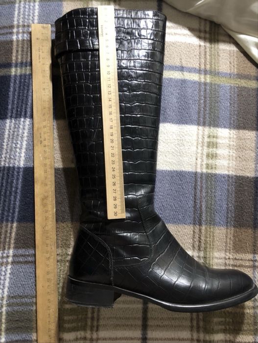 Сапоги Giardini кожанные