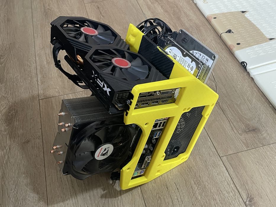 Кастомний міні пк на i7/16gb ram/rx580 8gb (ssd+hdd)