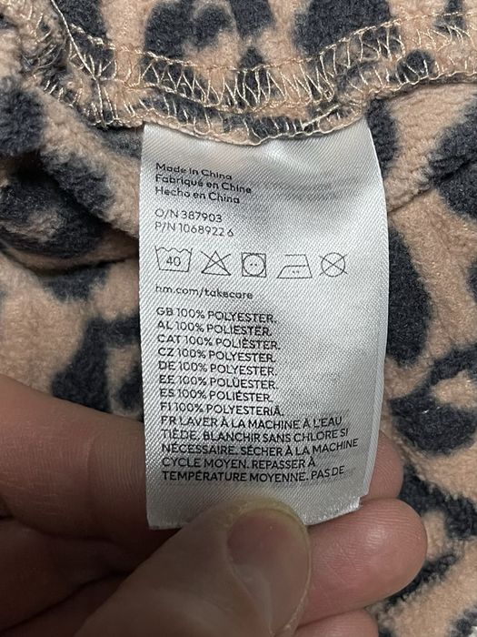 H&M спортивный костюм 5-6 лет 116 см детский флисовый