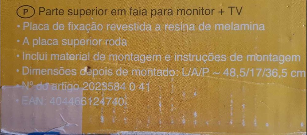 Movel para Monitor giratória