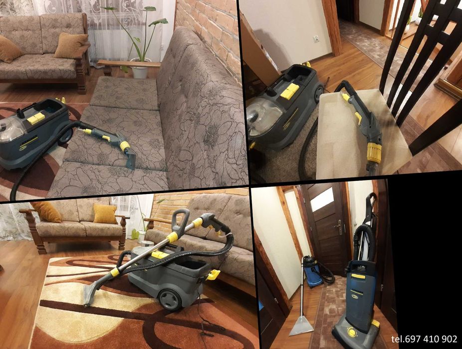 Pranie tapicerki samochodowej, narożników, dywanów, mycie parowe powie