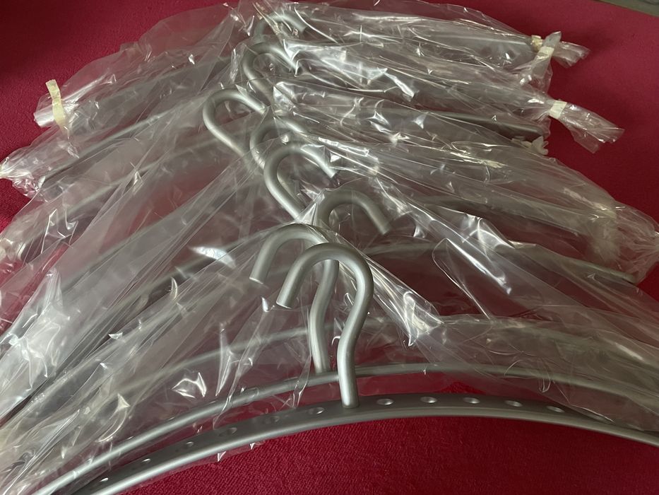 Wieszaki - ramiączka aluminiowe włoskie super