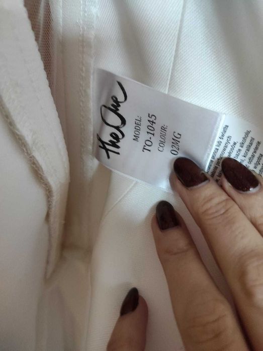 Suknia ślubna ecru roz. 40