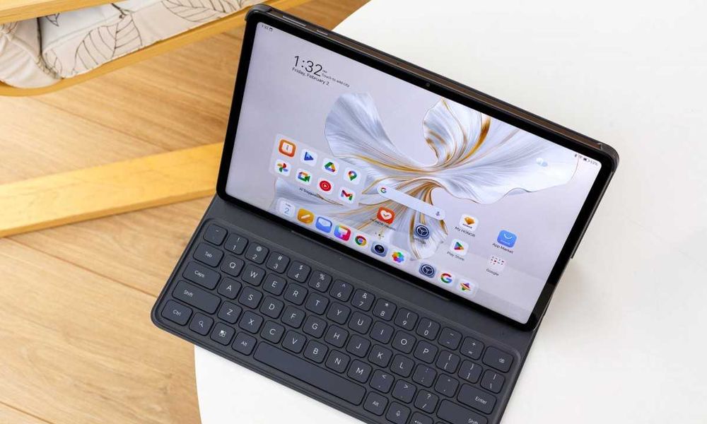 Потужний планшет Honor Pad Blue 10.9" 256GB з чохлом, склом та стилусом
