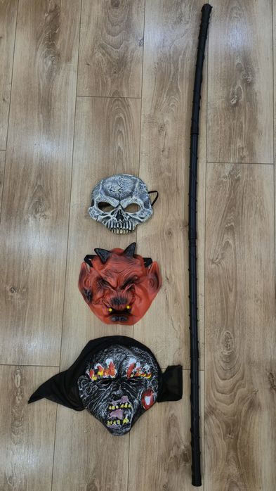 Trzy maski Halloween