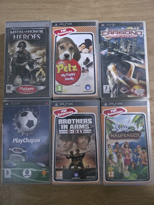 Lote Jogos PSP Playstation Portable