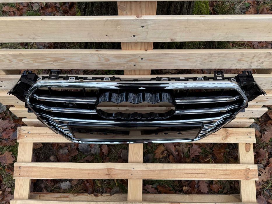 Grill Atrapa Audi A4 S4 B8 11-15 Po-lift CHROME