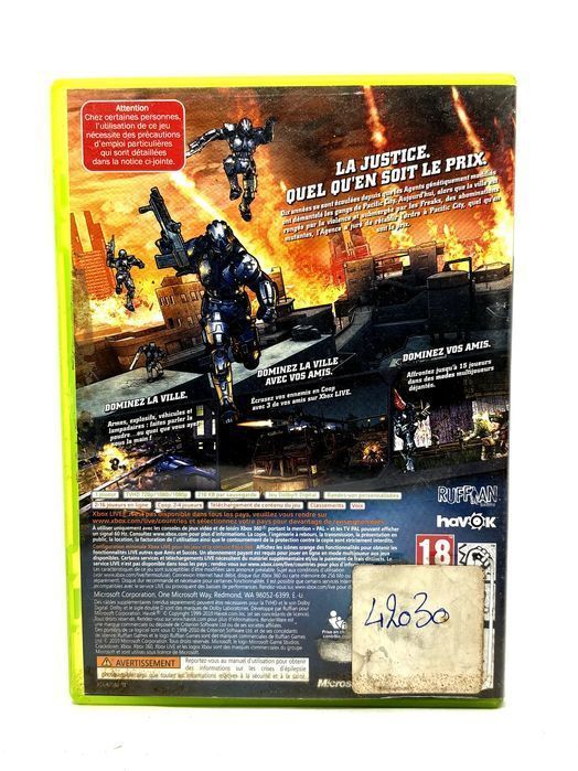 Crackdown 2 Xbox 360 Po Angielsku