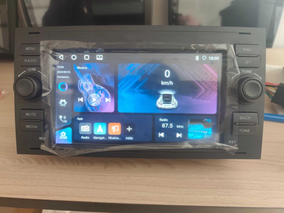 Android FORD Focus Kuga C S Max Transit Fiesta 4.64 Carplay GPS BT
