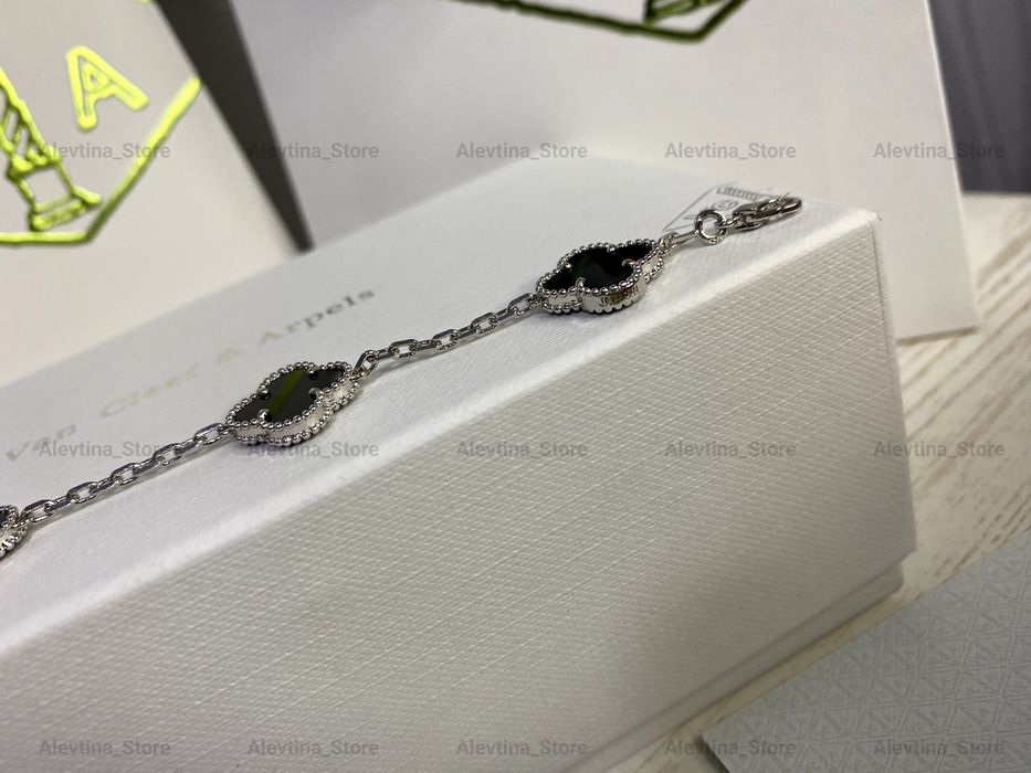 Браслет Van Cleef Сережки Ван Кліф Підвіска Ван Клиф VC