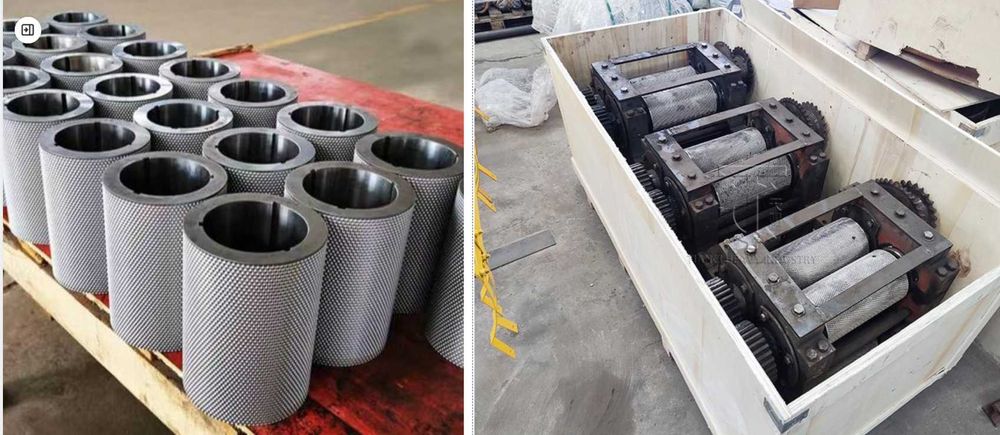 Granulator dwuwałowy   nawozów 30KW