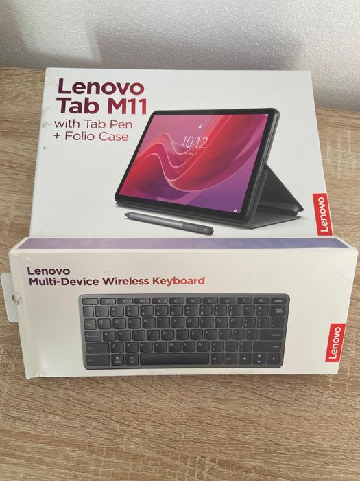 Tablet Lenovo M11 - capa+teclado+pen