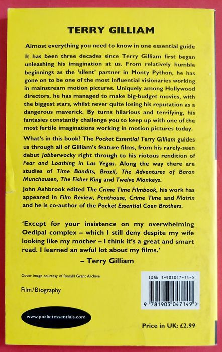 Terry GILLIAM - Film Biography