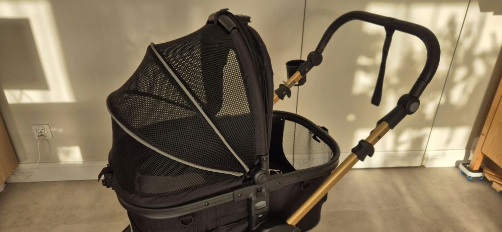 Wózek dla psa/kota Nomad Tales Calma Premium do 15 kg –  złoto