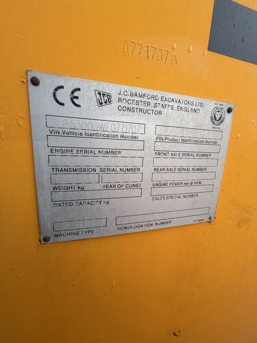 Jcb 530-70 ładowarka teleskopowa jcb 530