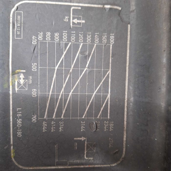 Linde L16 elektryczny wózek wysokiego podnoszenia