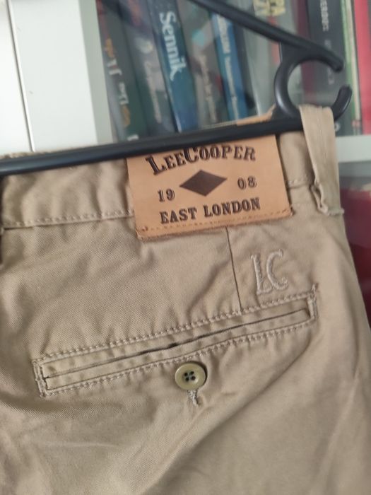 Lee Cooper spodnie beżowe w30L32